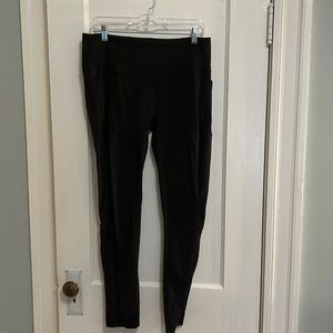Lulemom black womens leggings full length